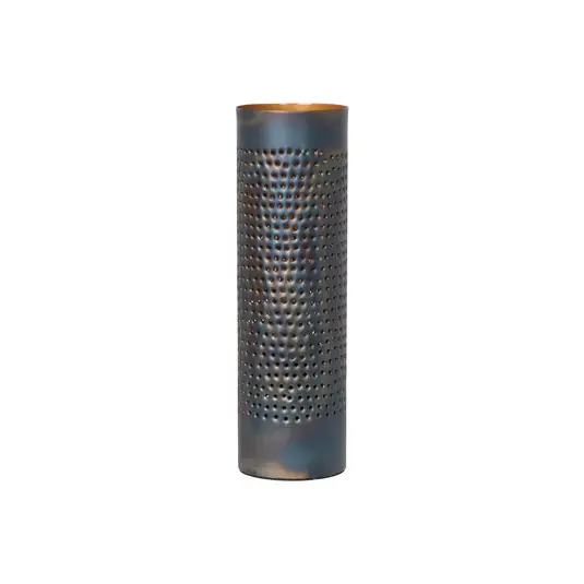 Lampada da tavolo Forato, altezza 42 cm, marrone, metallo Compra Online