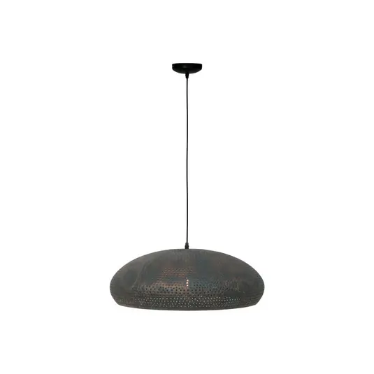 Compra Online Lampada a sospensione Fori, Ø 53 cm, marrone, metallo