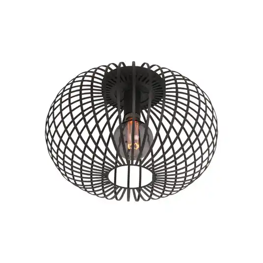 Miglior Prezzo Plafoniera Aglio, Ø 40 cm, nero, metallo
