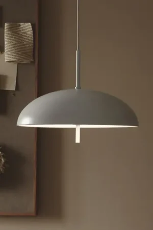 Lampada a sospensione Versale, bianca, Ø 35 cm, metallo, 2 x E27 Ultime Pezzi