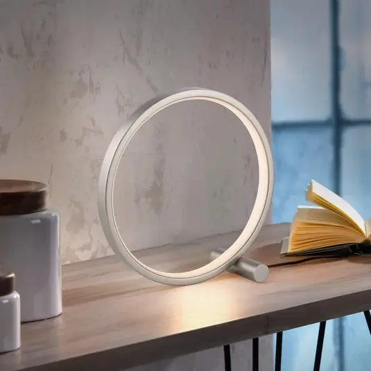 Popolare JUST LIGHT. Lampada da tavolo LED Mini Ritus, Ø 25 cm, ferro