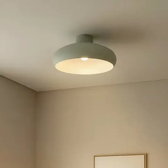 Non Perdere Plafoniera Lindby Elover, verde chiaro, Ø 45 cm, ferro