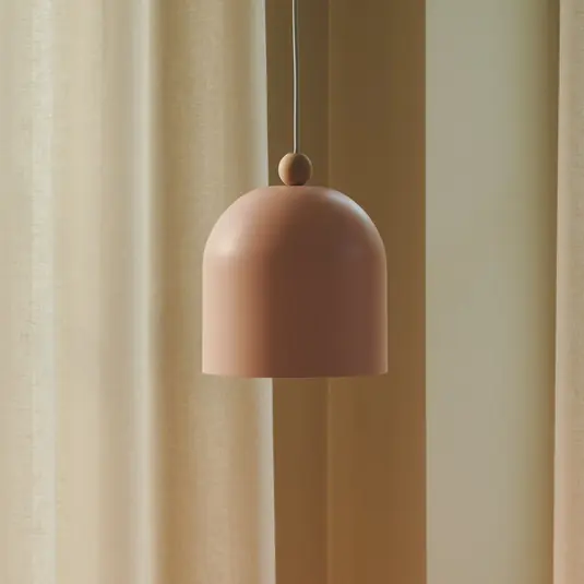 Offerta Lampada a sospensione Gaston, paralume in metallo, rosé