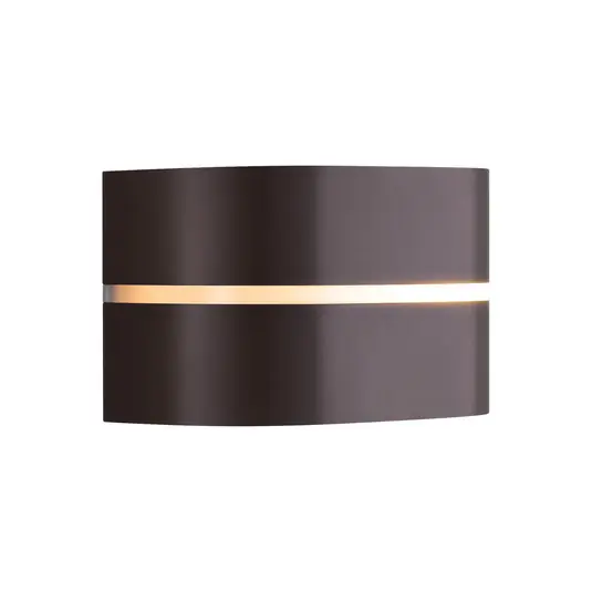 Bestseller Applique da esterno Sibelis, E27, plastica, marrone metallizzato