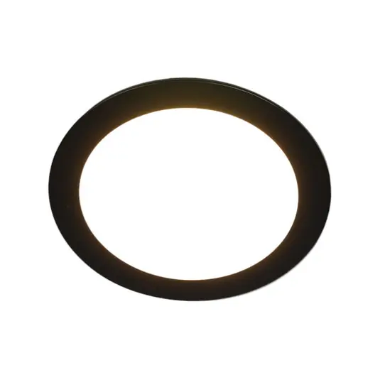 Lampada LED per mobili da incasso FAR 68, nera, 4W, 3.000K Offerta