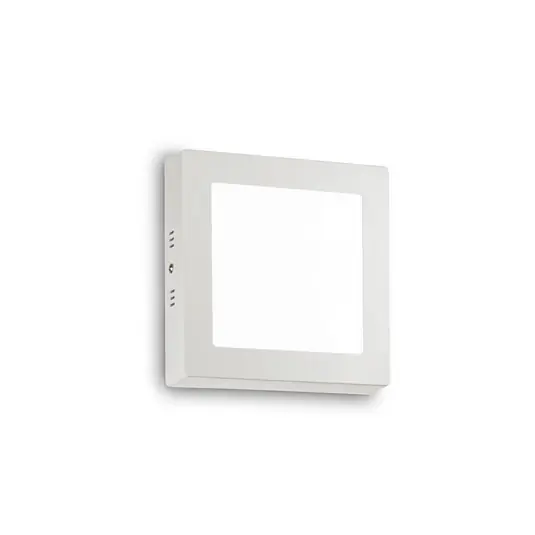 Prezzo Conveniente Ideal Lux Applique a LED Universale, bianco, alluminio, 17x17 cm