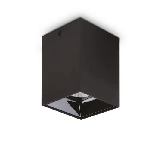 Ideal Lux Faretto LED Nitro Square, nero, altezza 12 cm Promozione