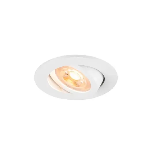 SLV Lampada da incasso a soffitto New Tria, bianco, alluminio, Ø 8,2 cm Di Tendenza