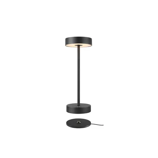 SLV Lampada ricaricabile a LED Vinolina, nero, CCT, alluminio, altezza Prezzo Basso