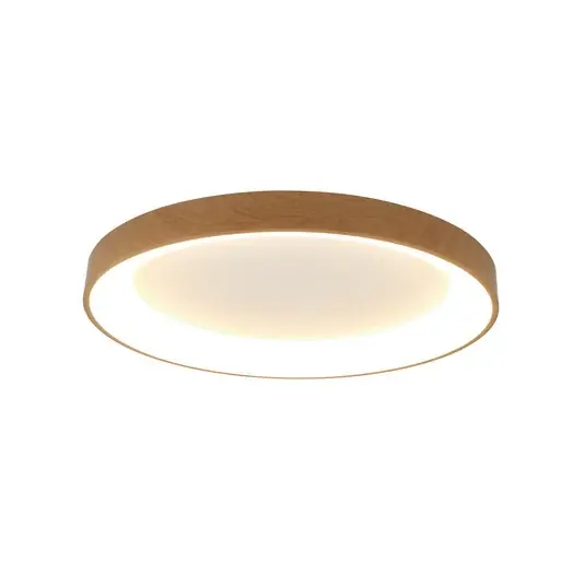 Prezzo Di Fabbrica Plafoniera a LED Niseko II CCT telecomando Ø65cm color legno