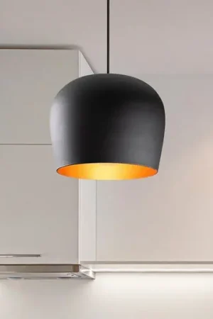 Lampada a sospensione Berceste N-1409, nero, ferro, Ø 23 cm Ultimissimo Modello