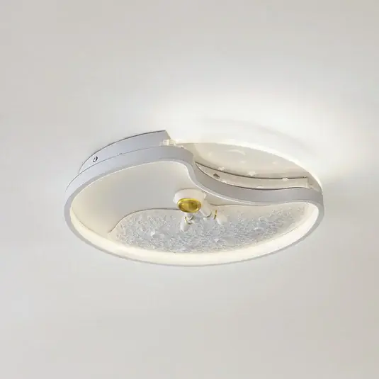 Reso Gratuito Lindby plafoniera LED Kosmo, 40 cm, bianco, metallo, luna