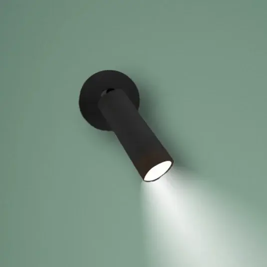 Newgarden Applique a LED Roll 4, nero, girevole Vendita Finale