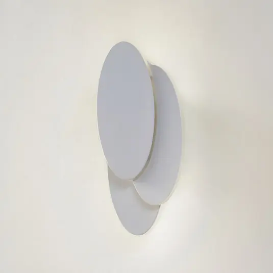 Scelto Dai Clienti Lindby applique a LED Kolme, bianco, plastica, 28 cm