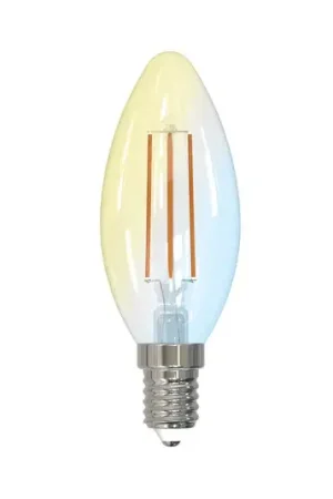 Prezzo Ridotto LUUMR Smart LED C35 trasparente E14 4,2 W Hue ZigBee