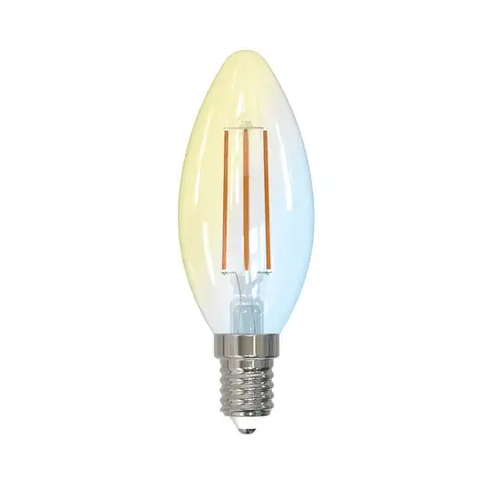 Prezzo Ridotto LUUMR Smart LED C35 trasparente E14 4,2 W Hue ZigBee
