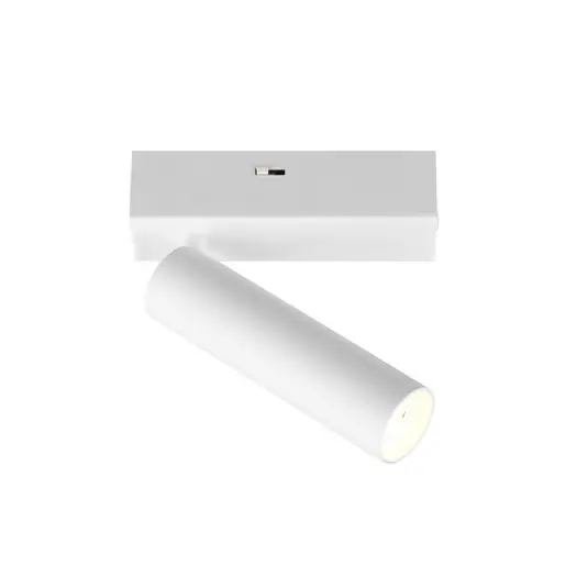 Consegna Rapida Faretto da soffitto Ambala, a 1 luce, bianco, metallo, CCT, dimmerabile