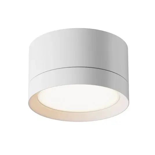 Maytoni faretto Hoop, bianco, altezza 5 cm, Ø 8,5 cm, alluminio, GX53 Soddisfatti O Rimborsati