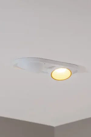 Bega Faretto da incasso a LED Studio Line, bianco/ottone, a 2 luci. Nuova Collezione