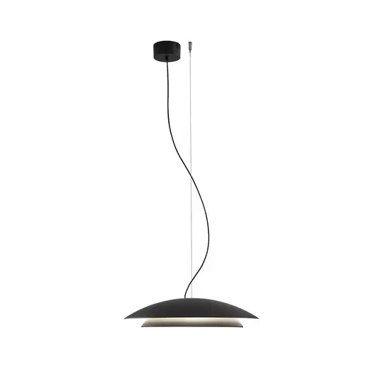 Occasione LEDS-C4 Lampada LED a sospensione Noway Big decentrata, nero, CCT