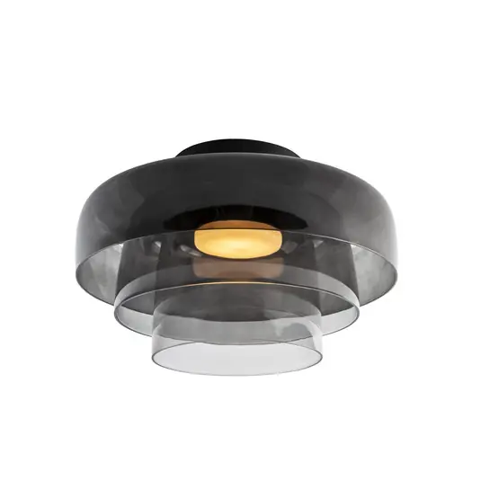 LEDS-C4 Plafoniera a LED Livelli a soffitto, nero, a 3 vie, CCT Offerta Lampo