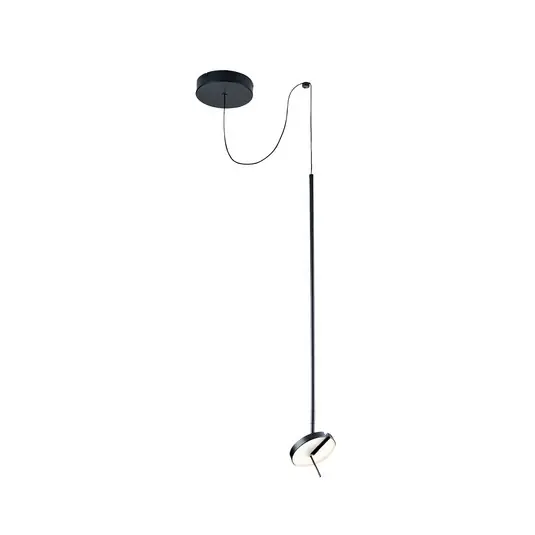 Compra Adesso LEDS-C4 Lampada a sospensione Invisible Single, nero, alluminio