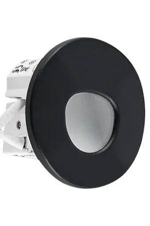 A Buon Prezzo Molto Luce Lampada a incasso a LED Wall 68R Sina IP44 RD, nero