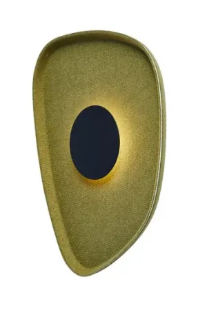 LOOM DESIGN Applique a LED Cozy, verde, feltro, 40 x 31 cm Ultimissimo Modello