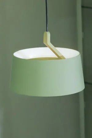 LOOM DESIGN Lampada LED a sospensione Cookie, verde, alluminio Ø 15 cm Prezzo Scontato