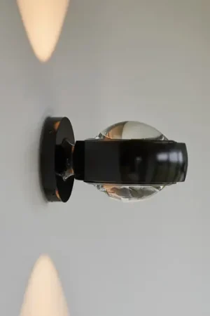 LOOM DESIGN Applique a LED Optic, alluminio nero Ø 12 cm Ordina Subito