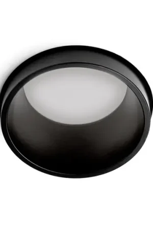 Faretto da incasso Thessaly, nero, gesso, Ø 10 cm, GU10 Scelto Dai Clienti