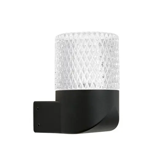 Più Venduto Applique da esterno a LED Mondo, nero, altezza 12 cm, alluminio