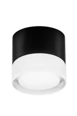 Egger DLS Phoenix plafoniera da esterno 3.000 K nero Ø 9cm alluminio Offerta Lampo