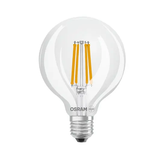 OSRAM Lampadina LED a filamenti Globe G95 E27 3,8W 4.000K Quantità Limitata