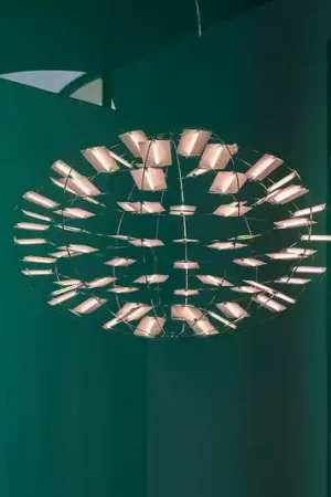 Lampada a sospensione Nemo LED Chloris, color nichel, Ø 90 cm Acquista Ora