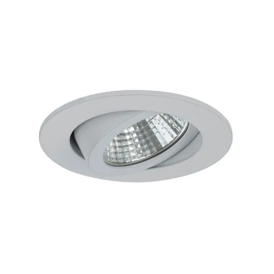Novità BRUMBERG Faretto da incasso LED Seven-R, 3.000 K, bianco opaco, alluminio