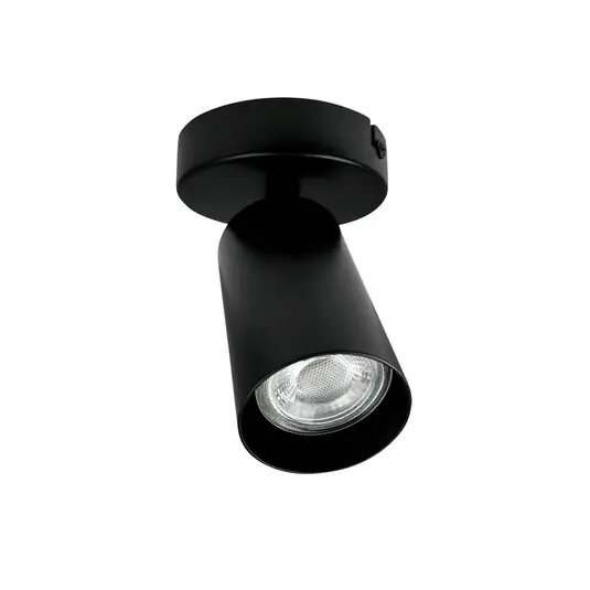 Faretto da soffitto Dyberg Larsen Modern, nero, lunghezza 14 cm Affare
