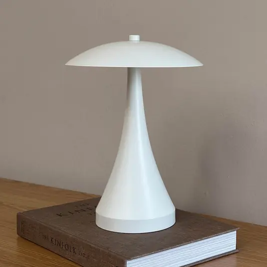 Lampada LED da tavolo Vienna, crema, altezza 28 cm Saldi