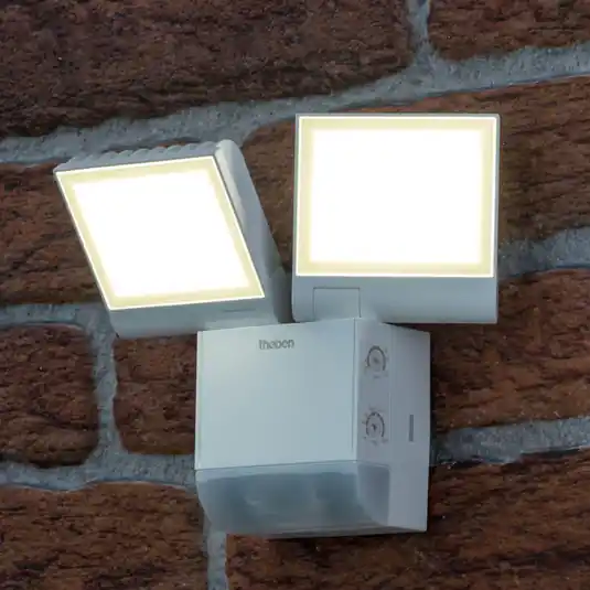 Theben Applique da esterni LED theLeda S17-100, bianco, sensore Più Venduto