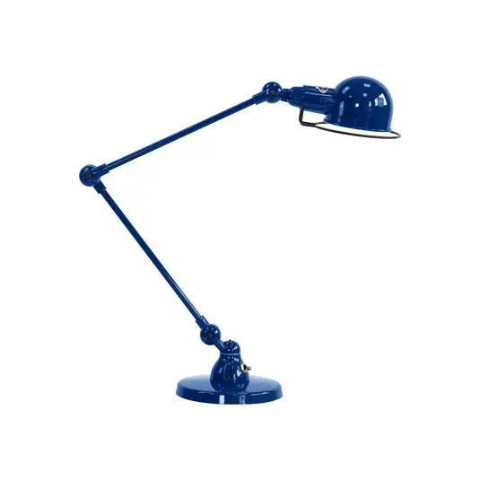 Jieldé Signal SI333 lampada da tavolo con base, blu zaffiro Offerta Del Giorno