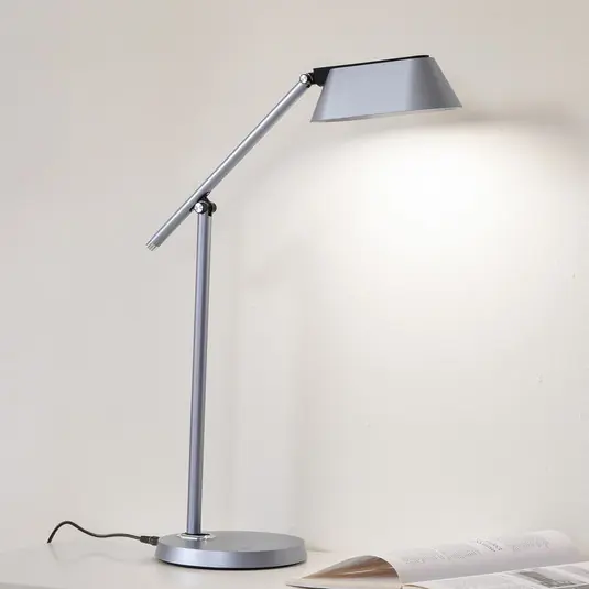 Ordina Subito Lampada da tavolo LED Lindby Thies, grigio, ABS, altezza 78 cm, dimmerabile