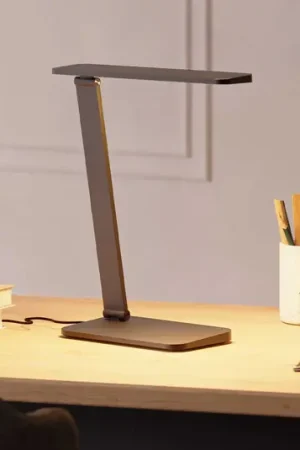 Offerta Lampada LED da tavolo Zenit di Forlight, nera, ABS, altezza 36 cm