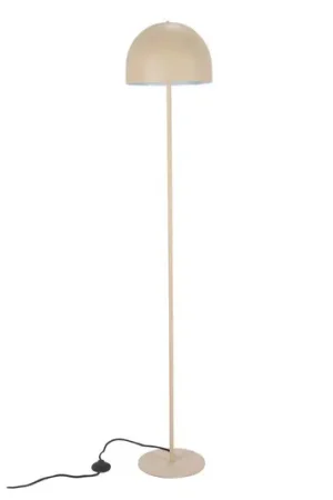 Lampada da terra Forlight Fres, beige, acciaio, altezza 160 cm Popolare