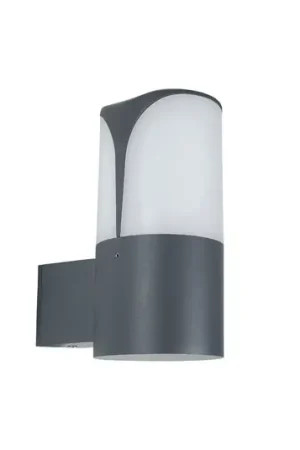 Forlight applique da esterno Astra, antracite, alluminio, larghezza 9 cm Di Tendenza