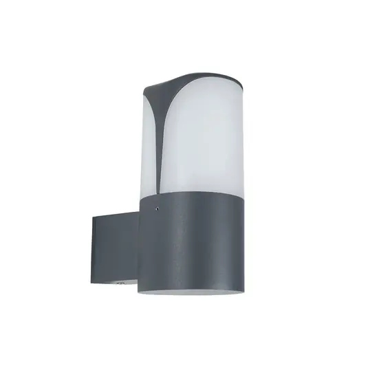 Forlight applique da esterno Astra, antracite, alluminio, larghezza 9 cm Di Tendenza