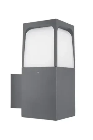 Forlight applique da esterno Veta, nero, alluminio, larghezza 9 cm Scelto Dai Clienti