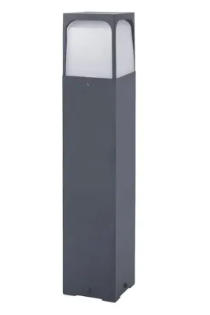 Compra Oggi Stesso Forlight Veta lampione a onda, altezza 80 cm, nero, alluminio