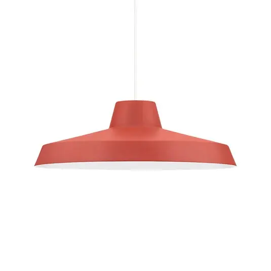 Lampada LED a sospensione Miguel, rosso, alluminio, 2.700 K Prezzo Scontato