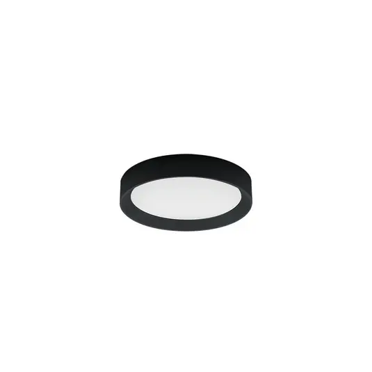Plafoniera LED Tara R, Ø 31,4 cm, nero, alluminio, 3.000 K Spedizione Espresso