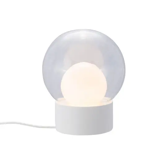 pulpo lampada da tavolo Boule Small, trasparente/opale/bianco, vetro Di Tendenza